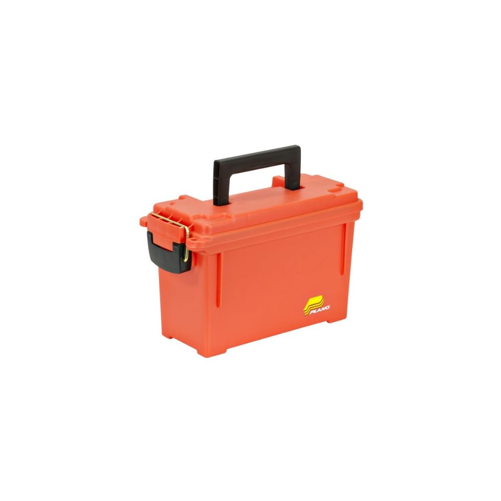 Plano 131252 Dry Storage Emergency Marine Box, Orange