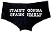 It Ain't Gonna Spank Itself Womens Stripper Shorts - XL