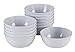Clipper Commercial 12 Pack Set - Melamine - Nappie Bowl, White - 15 Ounce -