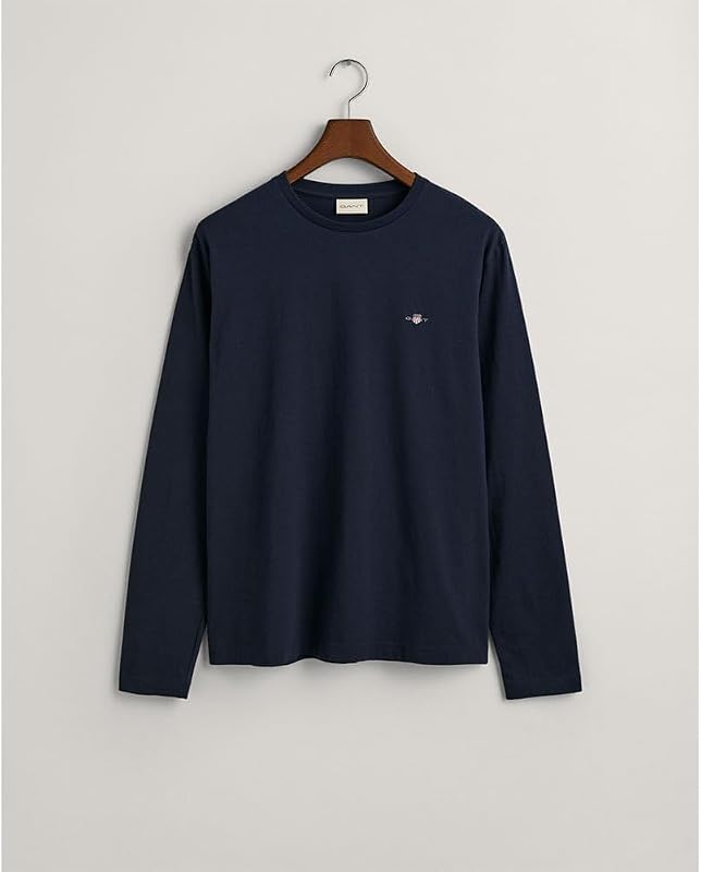 REG SHIELD LS T-SHIRT, T-shirt Uomo, Blu ( EVENING BLUE ), L — foto 4 di 5