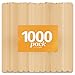 Wooden Craft Sticks by Aevia - Disposable Ice Cream Popsicle Sticks - 100% Natural Food Grade and Eco-Friendly (4.5