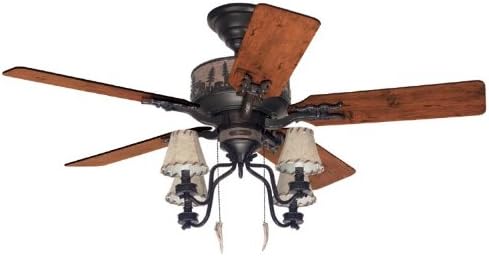 Hunter Hr 23785 52 Ceiling Fan Brittany Bronze W 4 Light 5