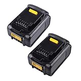 2Pack New 20V Replacement Battery for Dewalt Max XR