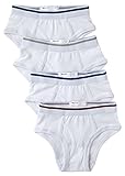Sportoli® Boys Ultra Soft 100% Cotton White and Assorted Colors Briefs