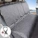 Vailge Bench Dog Seat Cover for Back Seat, 100% Waterproof Dog Car Seat Covers, Heavy-Duty & Nonslip Back Car Seat Covers for Dogs,Washable & Compatible Pet Car Seat Cover for Cars, Trucks & SUVs