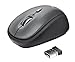 Trust 21432 Yvi 2.4G Wireless Portable Mouse with Storable USB Nano Reciever and 2 DPI Levels, Black