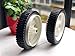 SoB Pack of 2 x 532403111 Lawn Mower Replacement Wheels Assembly for Craftsman, POULAN, Husqvarna, Sears WEEDEATER SELF-PROPELLED