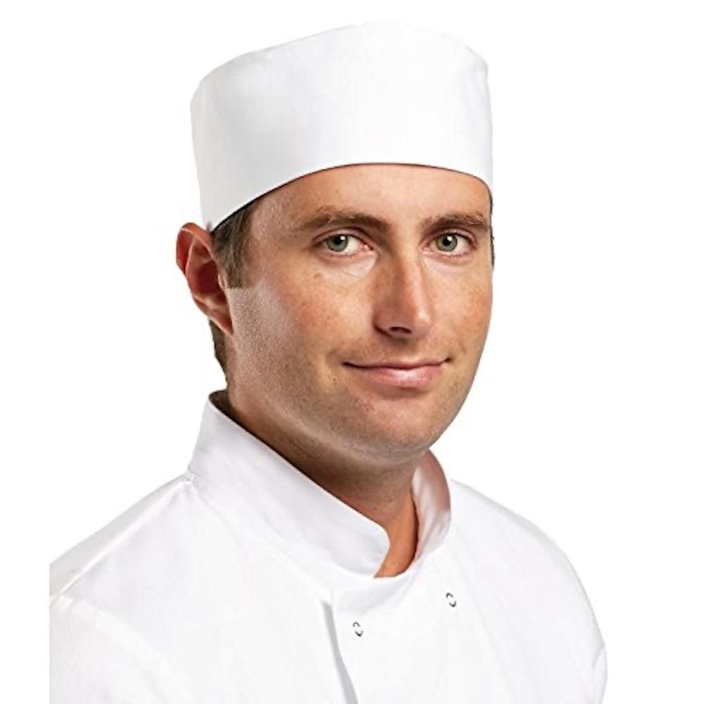 Whites Chefs Apparel A203-XL Chef Skull Cap, White