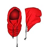 JIERKU Skiing Face Masks Neck Warmers for Skiing Trapper Hats for Men Outdoors