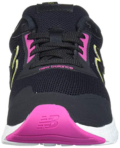 New Balance Women's Fresh Foam 515 Sport V2 Sneaker, Black/Carnival/Sulphur Yellow, 6 W US 