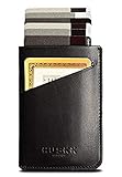 Slim RFID Wallet for Men Leather - Front Pocket Card Holder Sleeve - RFID Blocking