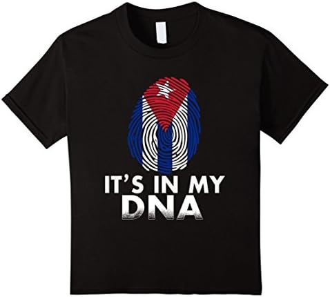 unisex-child It's In My DNA - Cuba Pride T-Shirt 4 Black