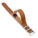 CIVO Synthetic Leather NATO Zulu Military Swiss G10 Watch Band Strap 18mm 20mm 22mm with Stainless Steel Buckle
