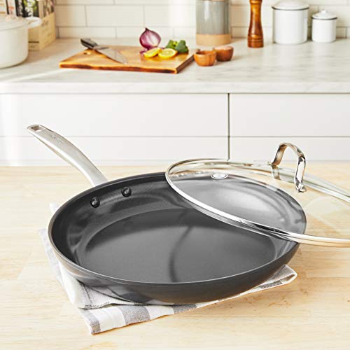 GreenPan Chatham Black Prime Midnight Hard Anodized Healthy Ceramic