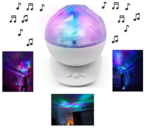 { Night Relaxing Method } Diamond Shape Color Changing Led Light - Will Relax You To Fall Asleep + Build In Speaker