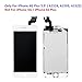 Premium Screen Replacement for iPhone 6 Plus 5.5'- LCD Complete Display Touch Digitizer Assembly With Earpiece, Front Camera, Proximity Sensor,Tempered Glass,Tools, Instruction, Not For 6S Plus(White)