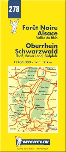 Download Carte routière : Forêt Noire - Alsace, N° 278 PDF