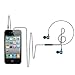 Headphones, in-Ear Bass Earphones with Microphone Noise-isolating Sports Earbud Wired 3.5mm Headset w/Volume Control (Gift Wrapped) for Apple iPhone 6 6s, Samsung Galaxy S7, iPod, MP3 Player (Blue)