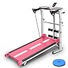 Treadmills QFF@ niet-elektrische zuivere mechanische vier in een multifunctionele mini opvouwbare fitness loopmachine…