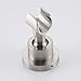 KES Solid Heavy Shower Head Bracket Holder Adjustable Wall Mount, Brushed SUS304 Stainless Steel, C214-BS