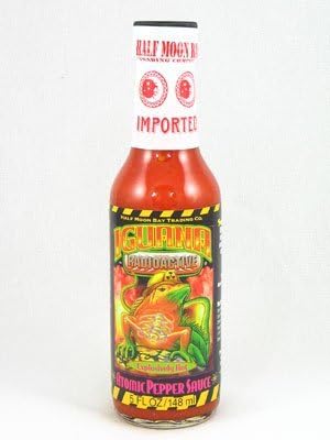 Hot Sauce Depot 60141015 Iguana Radioactive Atomic Pepper Sauce, 5oz - Pack of 3 by Hot Sauce Depot