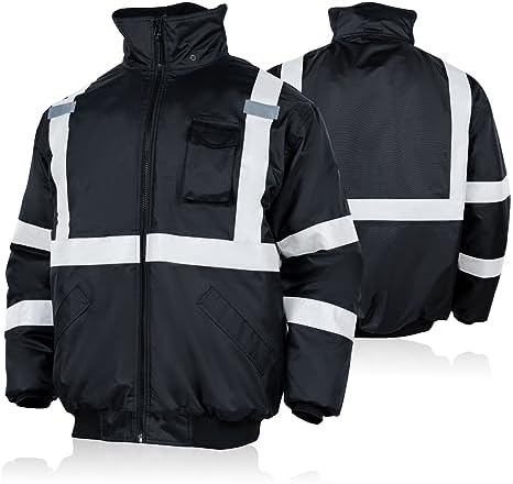 Amazon.com: ML Kishigo JS130 Lime High Visibility Ripstop Fleeced