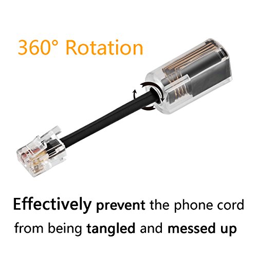Telephone-Cord-Detangler-Uvital-Anti-tangle-Phone-Cable-360-Degree-Rotating-Landline-Swivel-Cord-Untangler-Black-2-PCS
