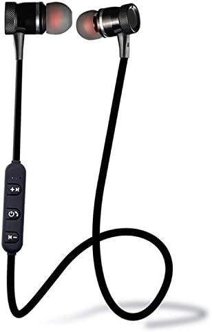 Elesoi New Unisex General Stereo In-Ear Earphones Earbuds Handsfree Bluetooth Sport Wireless Headset Foldable Headphones