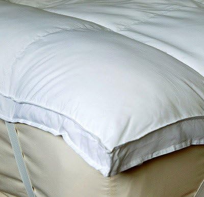 The Bettersleep Company QUALITY CASSETTE STITCHED MICROFIBRE MATTRESS TOPPER DUAL LAYER SINGLE BED