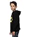 DC Comics Boys Batman Logo Hoodie 12-13 years Black
