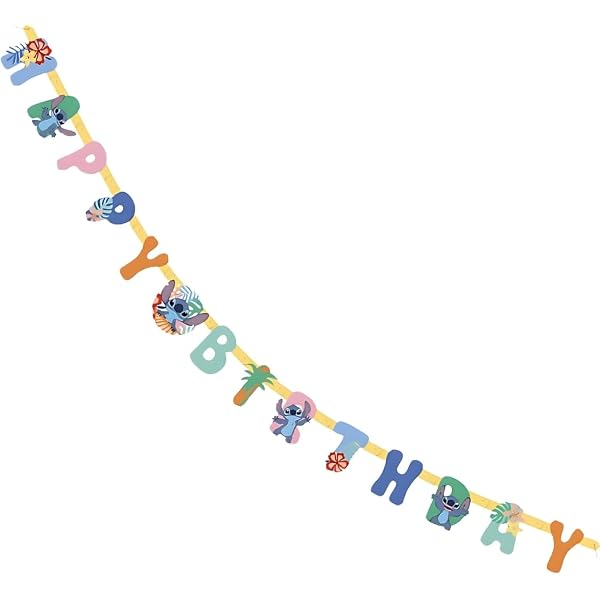 PROCOS Stitch Lot De 6 Chapeaux De Fête En Papier FSC - Anniversaire Stitch & Angel