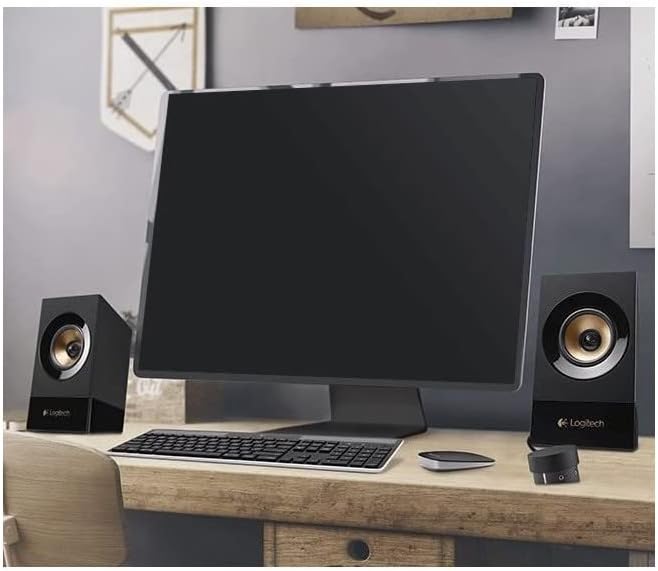 Z533 2.1 Sistema de Altavoces 2.1 con Subwoofer, Sonido Potente, 120W de Pico, Graves Potentes, Entradas Audio 3,5 mm/RCA, Multidispositivo, Enchufe EU, PC/PS4/Xbox/TV/Smartphone/Tablet