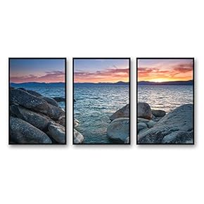3 Piece Framed Canvas Wall Art for...