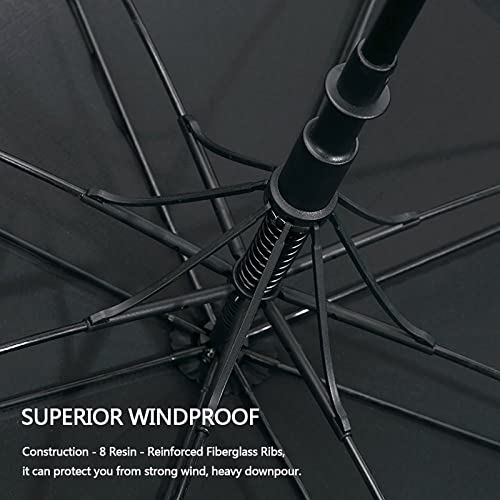 G4Free 47/54/62/68/72 Inch Golf Umbrella Windproof Auto Open Large Umbrella