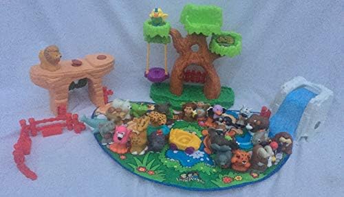 fisher price little people a to z learning zoo playset