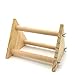 Mrli Pet Bird Table Top Stand Wooden for Small Parrot Budgies Parakeet Cockatiel Cockatoo Conure Lovebird Training Tripod Toythumb 3