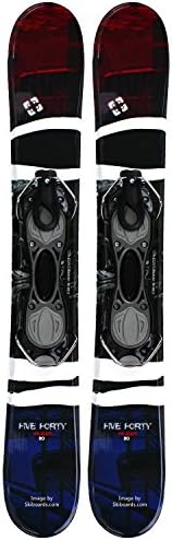 Snowjam Five-Forty Panzer 90cm Skiboards Snowblades with Bindings 2016