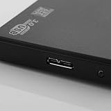 Multibao 2.5" USB 3.0 SATA HDD/SSD Enclosure Caddy Box Black view 7