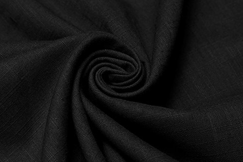 6 COOFANDY+Cotton+Henley+Sleeve+Hippie