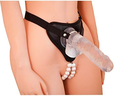 Lifelike Clear Soft Wand Stick with Strap for Women