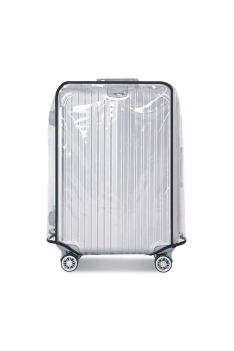 clear plastic suitcase covers