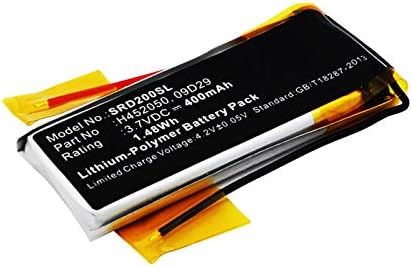 subtel 1x Battery for Headset/Headphone Compatible with Cardo Scala Rider Q2, Scala Rider Freecom 2, Scala Rider Teamset Pro