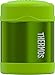 THERMOS FUNTAINER 10 Ounce Stainless Steel Vacuum Insulated Kids Food Jar, Lime Green