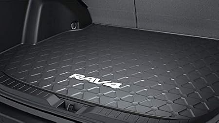 Amazon Rav4 ラゲッジマット ゴム製 ブラック 防水 汚れ防止 フチ付 滑り止め オーストラリア純正品 Toyota 50系 フロアマット 車 バイク
