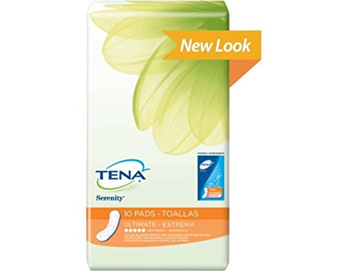 TENA Serenity Bladder Control Pads, Serenity Pads Ultimate, (1 CASE, 40 EACH)
