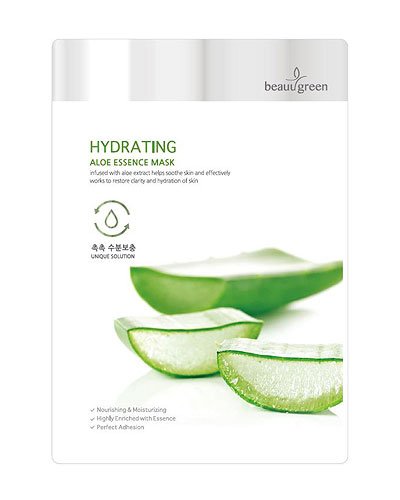 BeauugreenPremium Beauty SheetEssenceMask Hydrating Aloe Pack-10 Age Defying Organic Herbal Essence Ingredient Korean Formulas -K-Beauty Skin Care Peel OffFacial Mask Bundle -10 Masks Included BeauugreenPremium Beauty SheetEssenceMask Hydrating Aloe Pack-10 Age Defying Organic Herbal Essence Ingredient Korean Formulas -K-Beauty Skin Care Peel OffFacial Mask Bundle -10 Masks Included