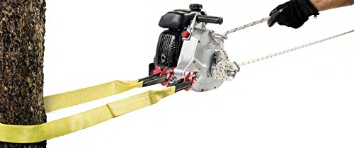 Portable Winch Gas-Powered Capstan Winch - 2.1 HP, 50cc Honda GHX-50 Engine, 1-Ton Capacity, Model# PCW-5000