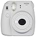 Fujifilm Instax Mini 9 Instant Camera Smokey White + Fuji Instax Film Twin Pack (20PK) + Camera Case + Frames + Photo Album + 4 Color Filters and More Top Accessories Bundle