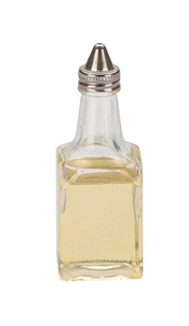 Zodiac J-02CL Oil Vinegar Bottle, Clear, 6 oz.