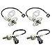 Kwiksen 4pcs Upstream and Downstream Oxygen Sensor 234-4162 234-4169 O2 Sensor 1 and Sensor 2 Replacement